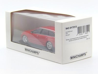Audi RS6 Avant C6 2008 Red Pearl Minichamps 943017213 1 43 RS 6