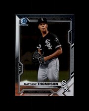 2021 Bowman Chrome Prospects #BCP74 Matthew Thompson (ref 164306)