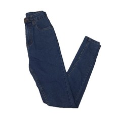 Blue Skinny Jeans Women  s UK 8 PrettyLittleThing High Waist Stretch Denim  