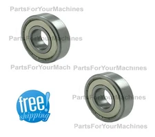 (2) SEALED WHEEL BEARINGS FOR TORO 21" COMMERCIAL MOWERS, 52-2450, R8Z