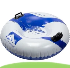 Durable Snow Tubes - 38” Arctic Trails for Kids & Adults - Winter Thrills Await