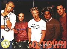 O-Town OTown Ashley Jacob Trevor Poster Centerfold 2233A Nelly on the back