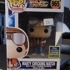 Funko Pop! Movies Back to the Future Marty Checking Watch #965 2020 Summer Con
