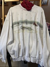 art unlimited sweatshirt xxl.  Barn In Countryside, Winter.