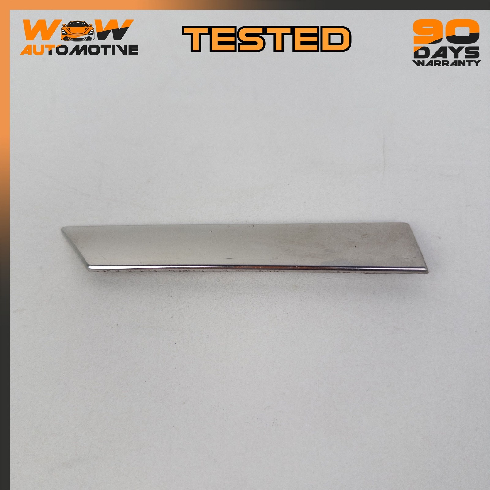 06-13 BENTLEY CONTINENTAL FLYING SPUR REAR LEFT LOWER APPLIQUE MOLDING TRIM OEM