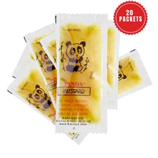 Kari-Out Chinese Mustard Sauce, 8g Restaurant Portion Packets - 20 Packets
