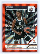 Isaac Bonga 2024-25 Donruss EuroLeague #138 Orange Laser #/75