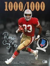 ROGER CRAIG SIGNED SAN FRANCISCO 49ERS 11X14 PHOTO BECKETT COA 2W231119
