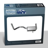 Auspuff Endtopf für Renault