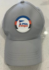 PGA Junior JR League Golf Boys Girls HAT Light Gray. STRAPBACK ADJUSTABLE Kids