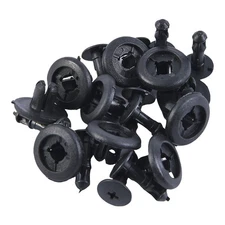 100Pcs Trunk Screw Rivets Car Bumper Fender For Auto Plastic Fastener Clips