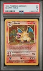 Glurak Holo 4/102 Charizard Base Set German Pokemon PSA 5 *785