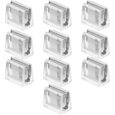 Transparent Plastic Sliding Window Locks for Home Safety Easy Reuse Security