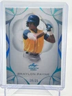 2024 Leaf Trinity Braylon Payne Blue Foil /25 – Prospect Rookie #18/25