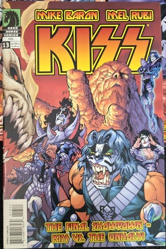 Dark Horse KISS Comics Lot- 1, 3, 7 - 10 - Paul Gene Peter Ace No Love For Eric? - Picture 10 of 10