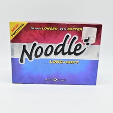Noodle Long Soft Golf Balls 12-Pack Brand New