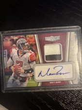 2008 Topps Matt Ryan auto patch 6/10