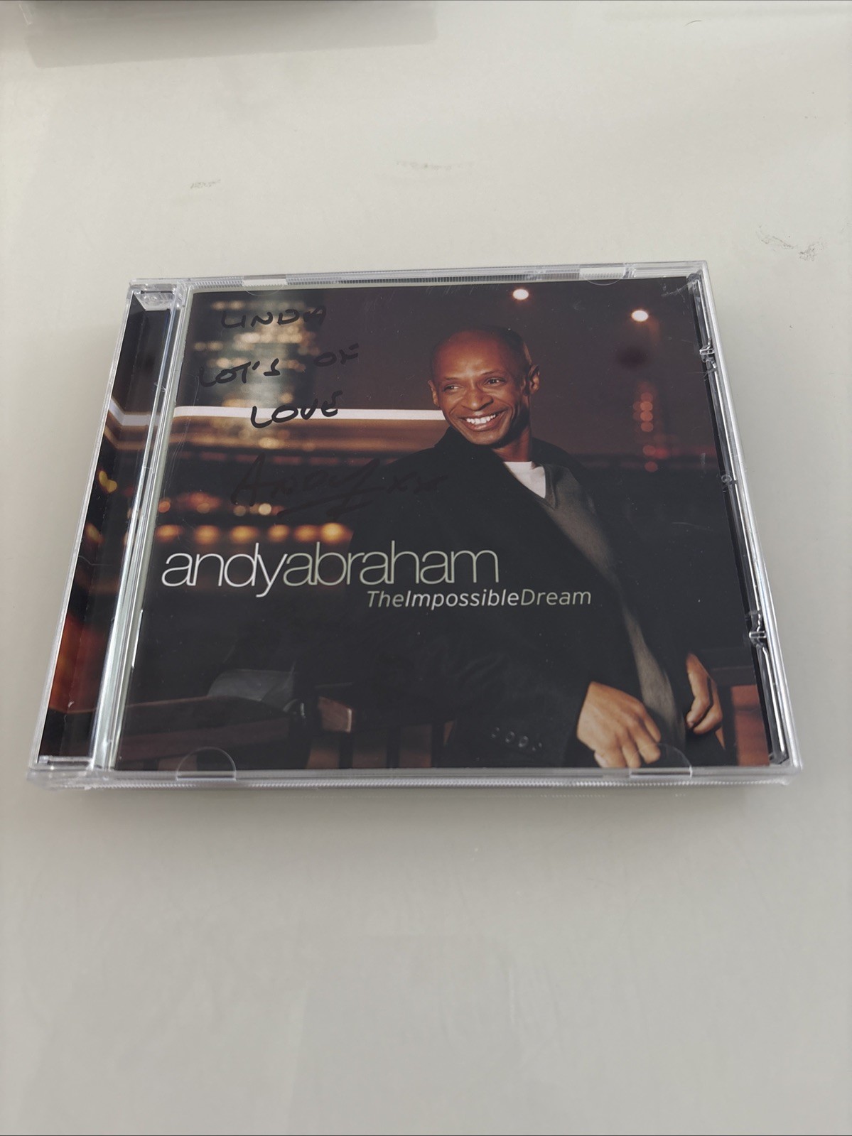 Andy Abraham - Impossible Dream (2006) CD Signed & VGC