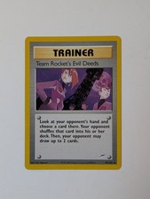 Neo Destiny #103/105 Team Rocket's Evil Deeds on eBay