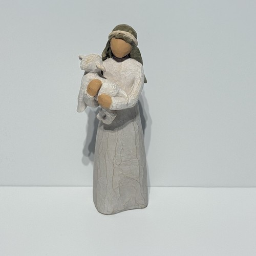 Willow Tree Christmas Nativity Shepherd & Lamb - Picture 8 of 8