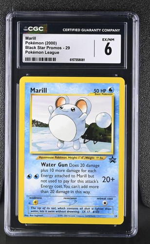 Marill graded CGC 6 for sale on eBay