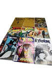 Lot of 9 Vintage Marvel & DC Comics X-Men Weapon X Venom Superman Comic Book Col