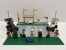 Lego 6551 Checkered Flag 500, Classic Town 1992, With Instructions
