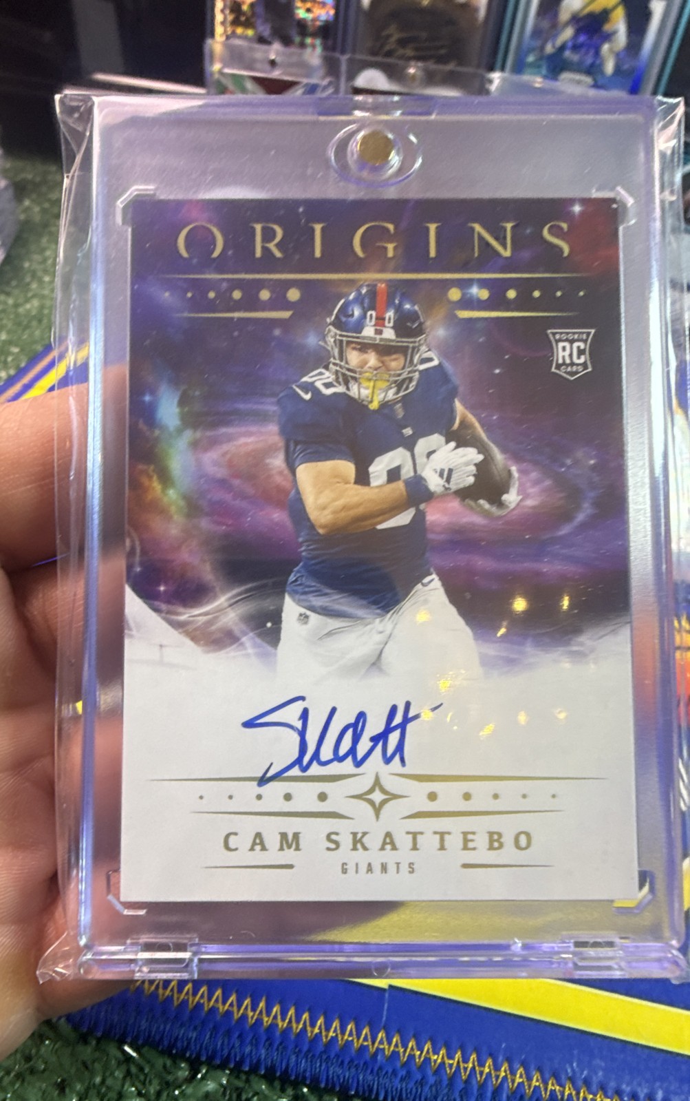 2025 Panini Origins - Rookie Autographs Cam Skattebo #RA-CAM (AU, RC)