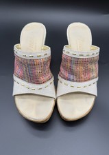 Onex Slide Wedge Sandal Beige/ Multi Women's US 8