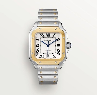 Cartier Santos de Cartier 39.8MM W2SA0009 Men's Watch . Box & Papers .