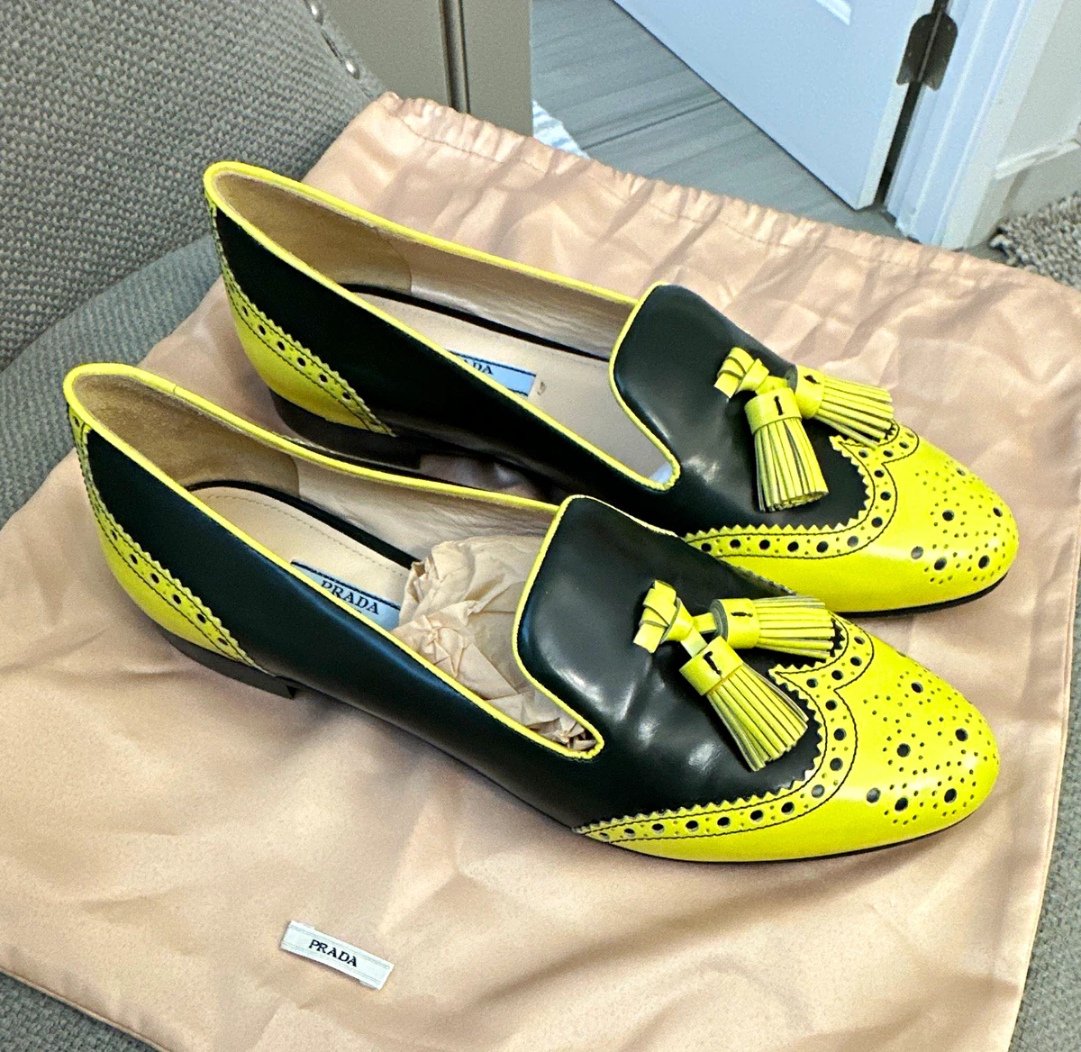 25+ PRADA Yellow Shoes for Women for sale | Updated Oct 2026