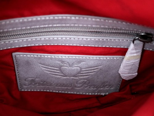 Fritzi aus Preußen Clutch Ronja Vintage Grau – NEU mit Etikett & Schulterriemen - Bild 4 von 8