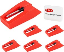 6 Pack Record Player Needle Replacement, Upgraded Vinyl Needle...