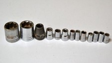 13 Eight Point Sockets For Square Nuts 34 38 516 14 All Usa Proto Bonney Etc 13 Eight Point Sockets For Square Nuts 34 38 516 14 All Usa Proto Bonney Etc