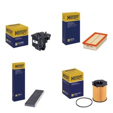 HENGST FILTER-PAKET SET passend für MINI R55 R56 ONE D COOPER D 90+109 PS