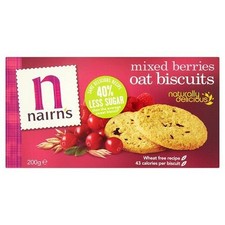 Oat Biscuits, Mixed Berries, 7.1 Ounce Boxes