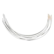 5 Pairs Underwires for Bra, 9.2 Inch Underwires for Bras Replacement, Silver