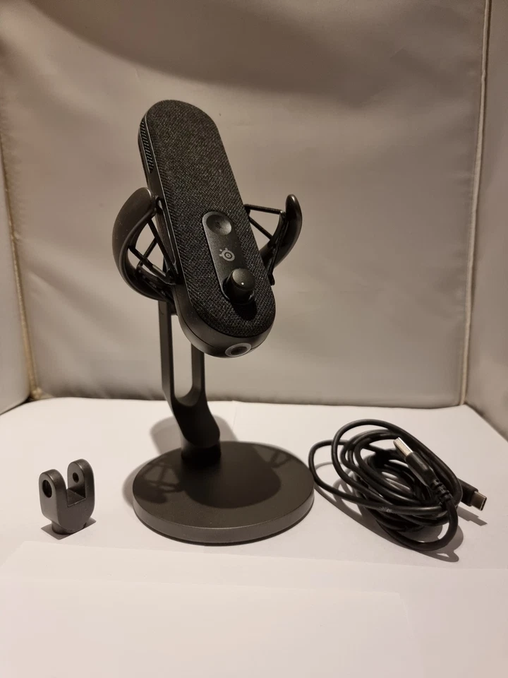 SteelSeries Alias Streaming Mikrofon Schwarz Neuwertig