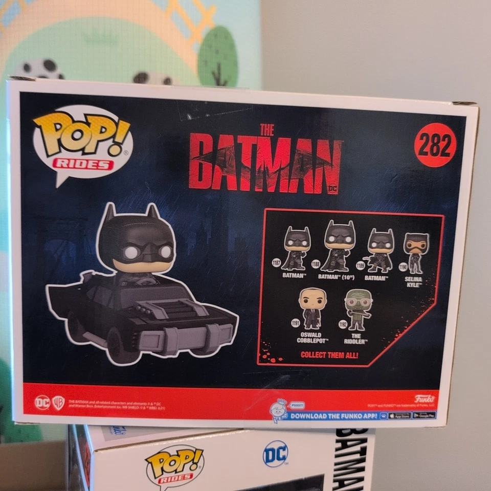 Nueva figura Batman en Batimóvil 282 The Batman Funko Pop Foto 3 de 4