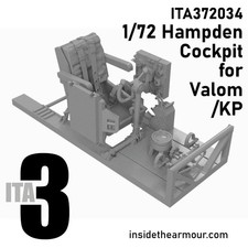 Inside the Armour ITA372034 1:72 cockpit for Handley-Page Hampden