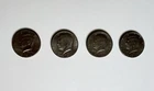 John F Kennedy US Half Dollar Lot    4 Coins  1971 1976 1991 1996