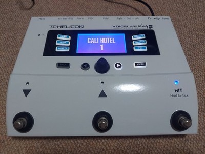 TC-Helicon VoiceLive Play GTX Vocal & Guitar Effects Processor Pedal #0004