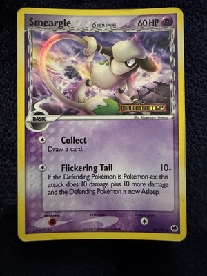 Smeargle (Delta Species) 39/101 Dragon Frontiers Holo Stamped