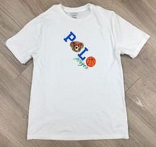 Polo Ralph Lauren Boys XL 18-20 Polo Bear Logo Cotton Jersey T-Shirt