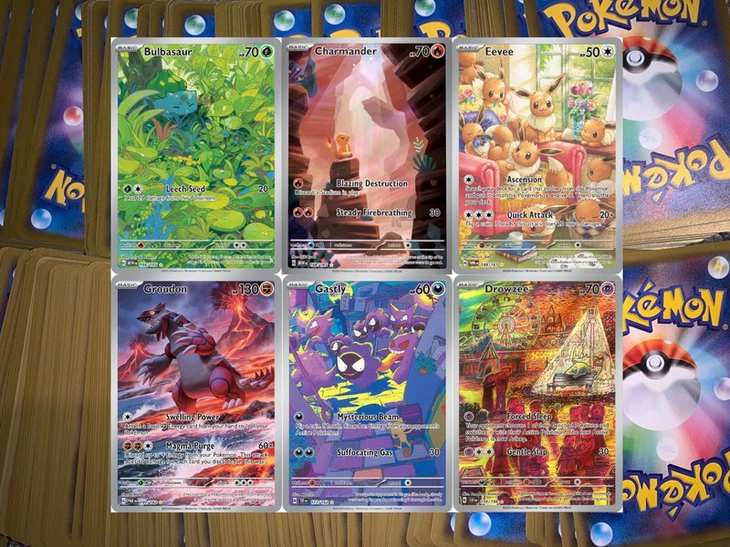 Pokemon - ILLUSTRATION RARE/TRAINER GALLERY Choose Your Card A-H [EN-VAR] [IRAH]