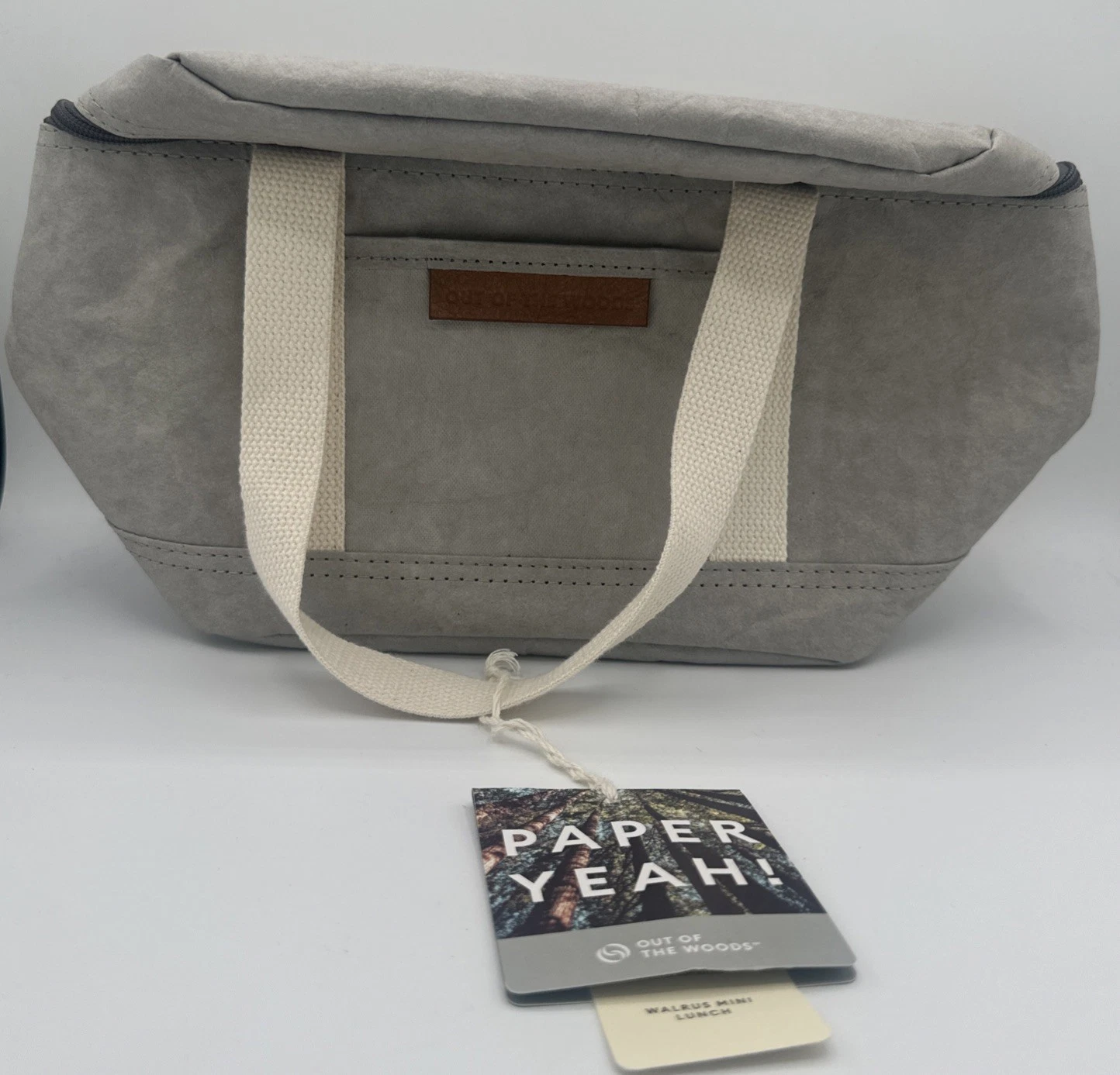 Out of the Woods Walrus Mini Lunch Cooler - Stone