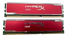 Kingston HyperX Red 8GB (2x4GB) RAM PC3-12800 DDR3-1600 SDRAM KHX16C9B1RK2/8X