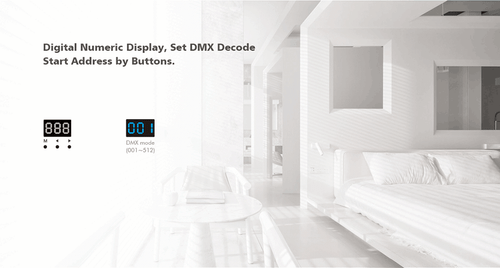 DMX512 RDM Decoder LED remote Controller 4CH PWM Dimming for RGBW RGB led Strip - Picture 10 of 19