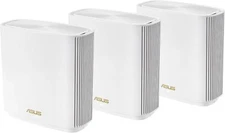 ASUS ZenWiFi Whole-Home Tri-band Mesh WiFi 6E System (ET9 3PK)