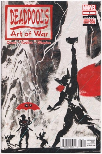 DEADPOOL'S ART OF WAR #1 2 3 4 SET CGC IT 9.6 9.8 MARVEL COMICS DEADPOOL MOVIE - Picture 3 of 8